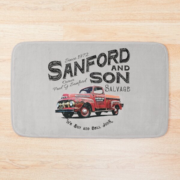 Item preview, Sanford and Son We buy and Sell Junk Beat Up Red Truck Lts designed and sold by Alema Art.