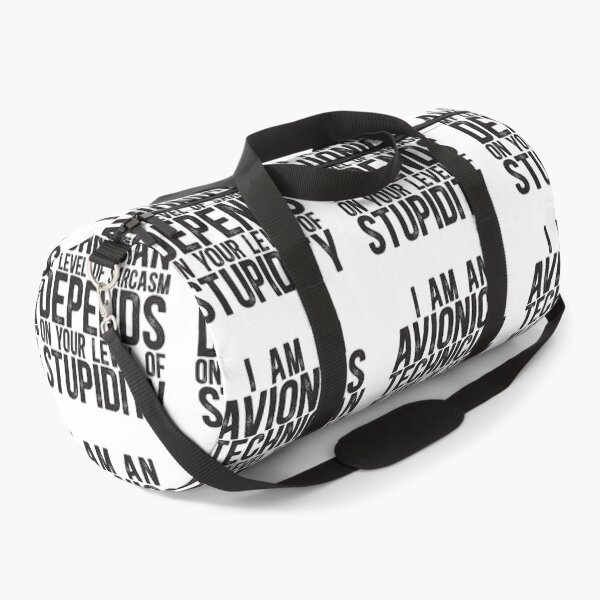 Item preview, Avionics Technician My Level Of Sarcasm Depends On Your Level Of Stupidity designed and sold by TeesYouWant.