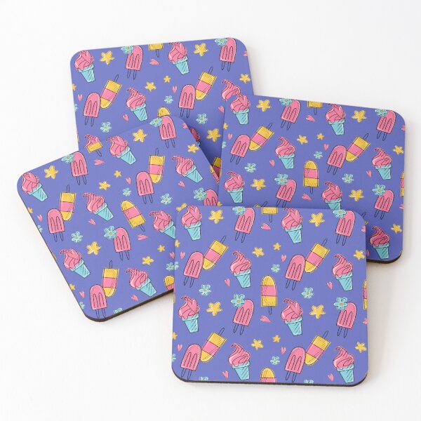 Item preview, Ice pop Beach Kawaii Kids Amethyst designed and sold by susycosta.