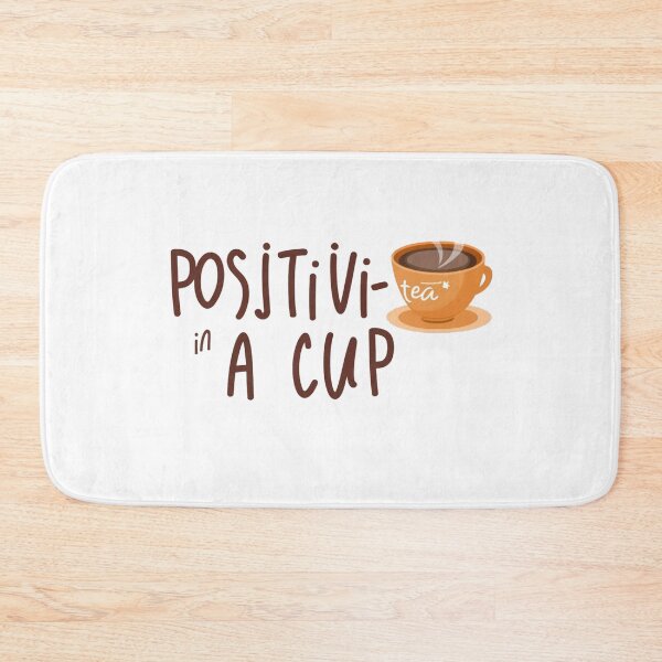 Item preview, Positiv-tea in a Cup: Embrace the Aroma of Relaxation I Tea Collection by HahaHandlesHub designed and sold by HahaHandlesHub.