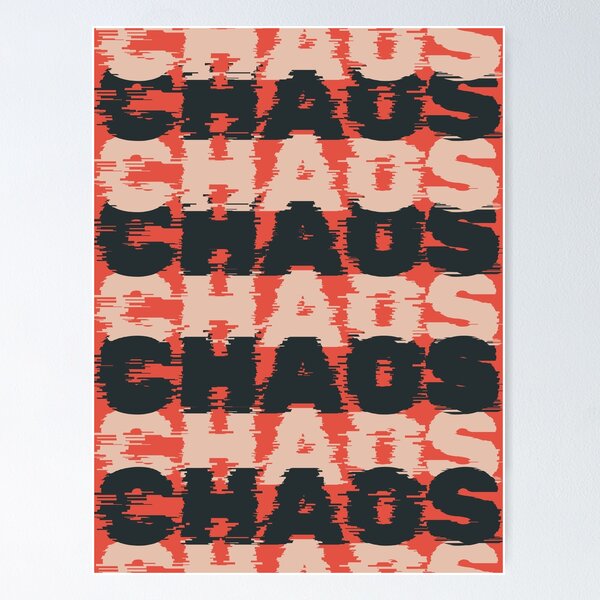 Item preview, Chaos Chaos Chaos designed and sold by olivepopprints.