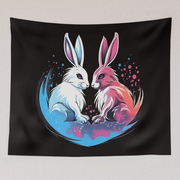 Item preview, Arctic Hare Valentine designed and sold by creativellashop.