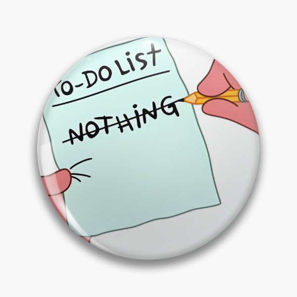 Item preview, Patrick Star To-Do List designed and sold by Sticker Store.