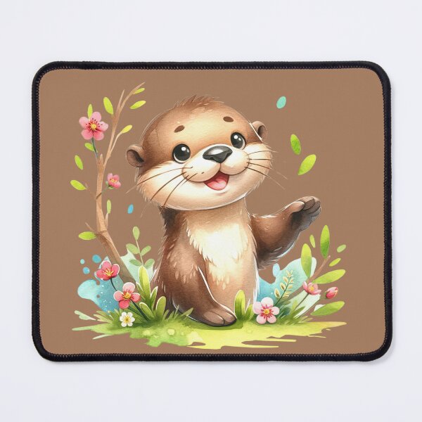 Item preview, Otter Watercolor in Wonderful designed and sold by 93-Store.