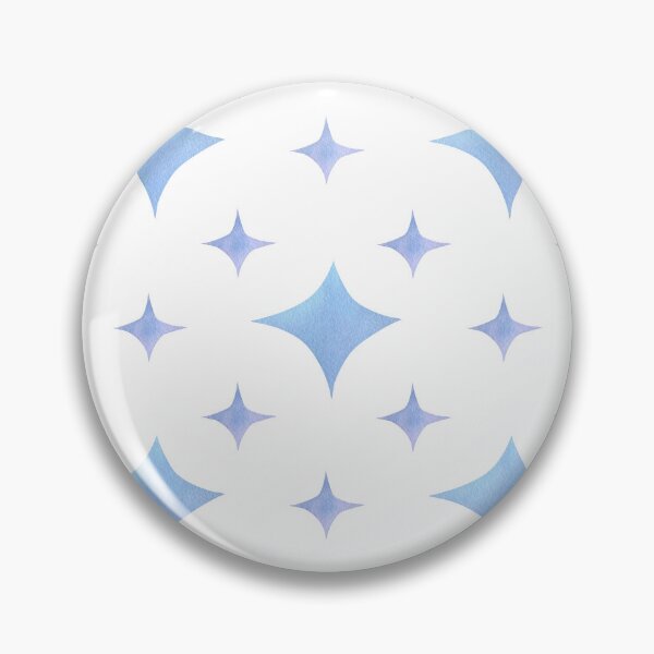 Item preview, Celestial Harmony: Blue star and white circles design designed and sold by Lessonsprint.