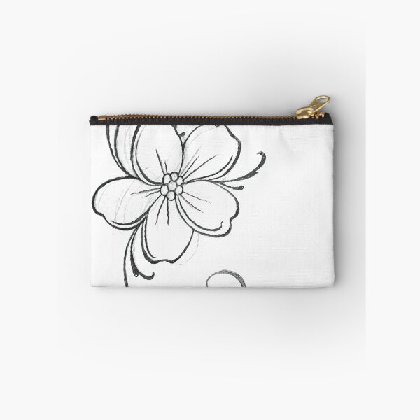 Item preview, Floral Tattoo Stencil designed and sold by MatrixTattoo.
