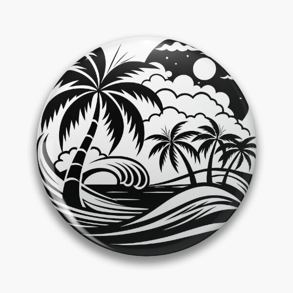 Item preview, monochromatic tropical scene designed and sold by jkrphoto.