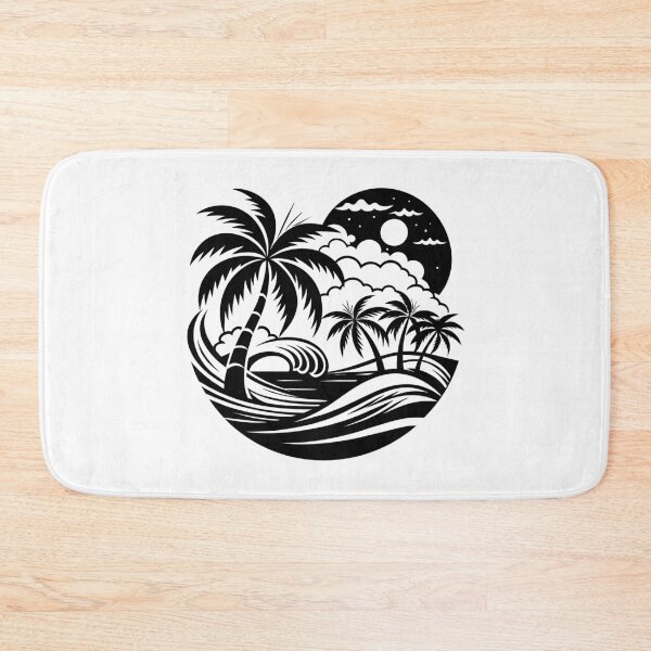 Item preview, monochromatic tropical scene designed and sold by jkrphoto.
