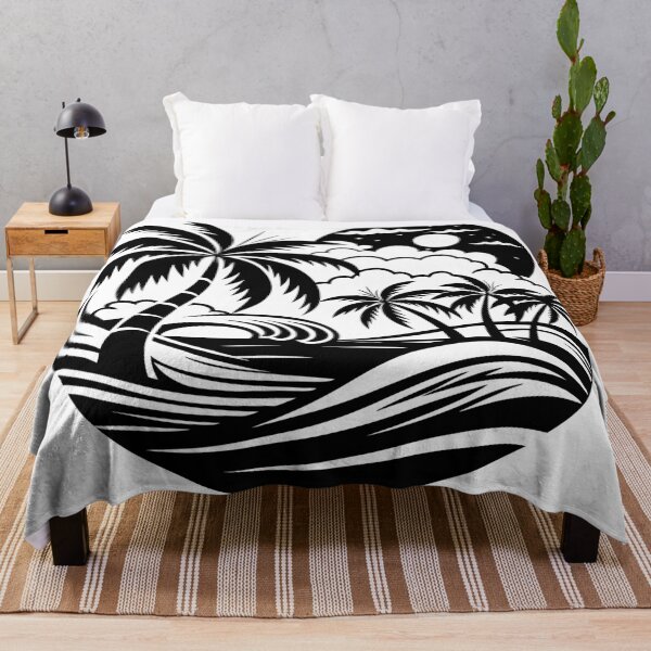 Item preview, monochromatic tropical scene designed and sold by jkrphoto.
