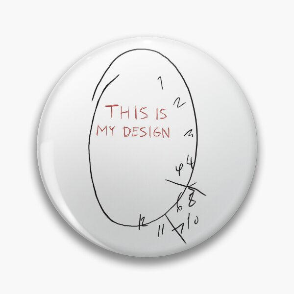 Item preview, Hannibal Will’s clock this is my design red designed and sold by Depression-Art.