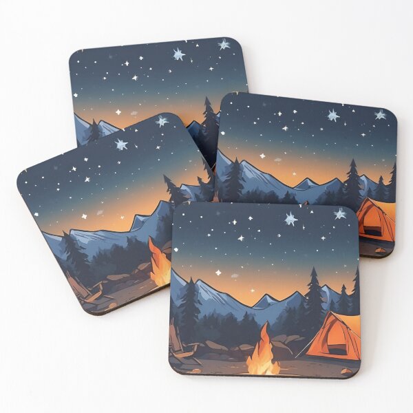 Item preview, camping under the stars firepit designed and sold by TheRightHonMP.