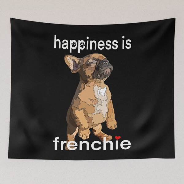 Item preview, Happiness Is Frenchie French Bulldog Puppy designed and sold by Just-Arts-4U.