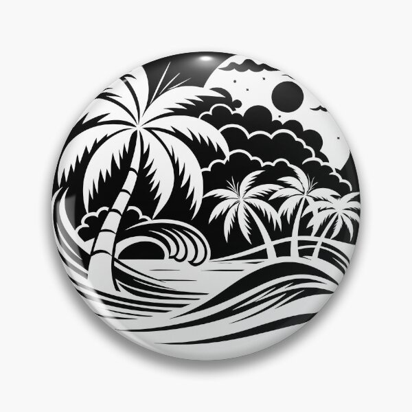 Item preview,  monochromatic tropical scene designed and sold by jkrphoto.