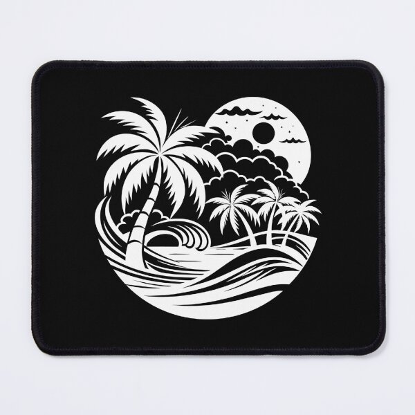 Item preview,  monochromatic tropical scene designed and sold by jkrphoto.