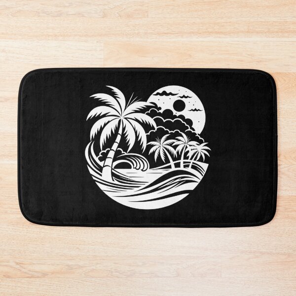 Item preview,  monochromatic tropical scene designed and sold by jkrphoto.