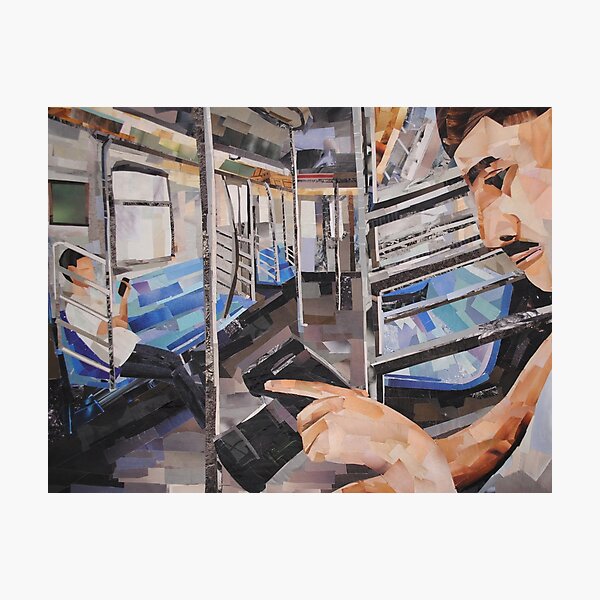 Commuters Photographic Print