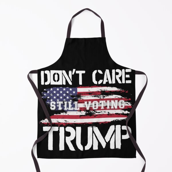 Aperçu de l'œuvre Je m'en fiche, je vote toujours pour Trump créée et vendue par PistachioCream.