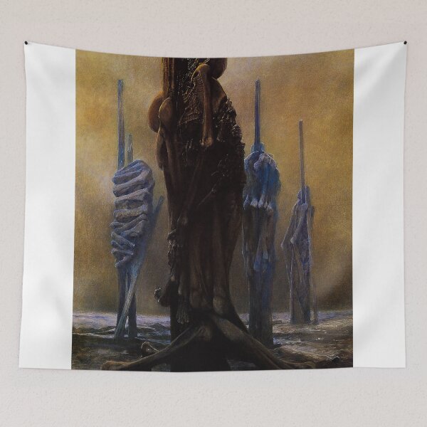 Item preview, zdzislaw beksinski painting designed and sold by David-thomi.