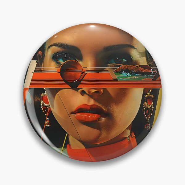Item preview, Retro Sci-Fi Diva designed and sold by AI-Only Creations.