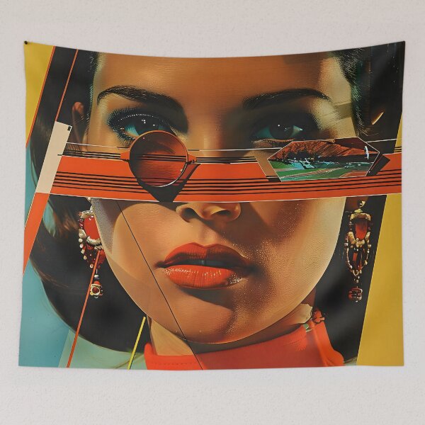 Item preview, Retro Sci-Fi Diva designed and sold by AI-Only Creations.
