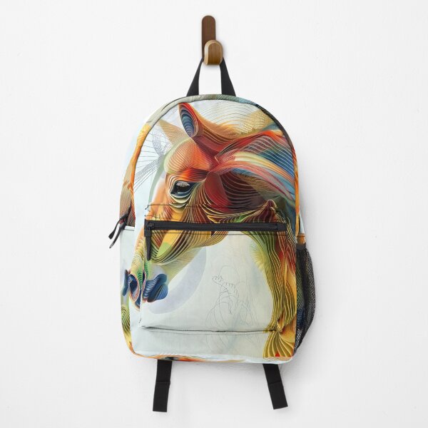 Item preview, Mesmerizing multicolor horse abstract designed and sold by dcrc.
