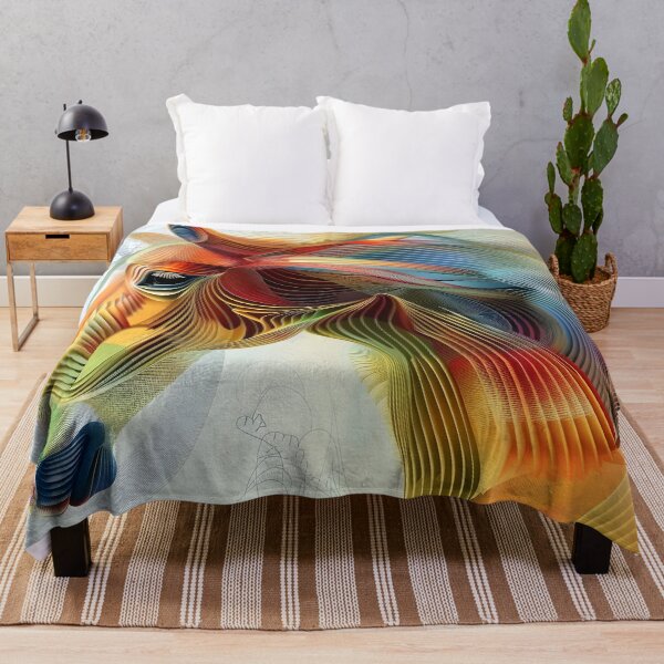 Item preview, Mesmerizing multicolor horse abstract designed and sold by dcrc.