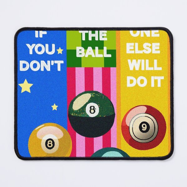 Item preview, colorful cool billiard ball design with stars designed and sold by Nartvel.
