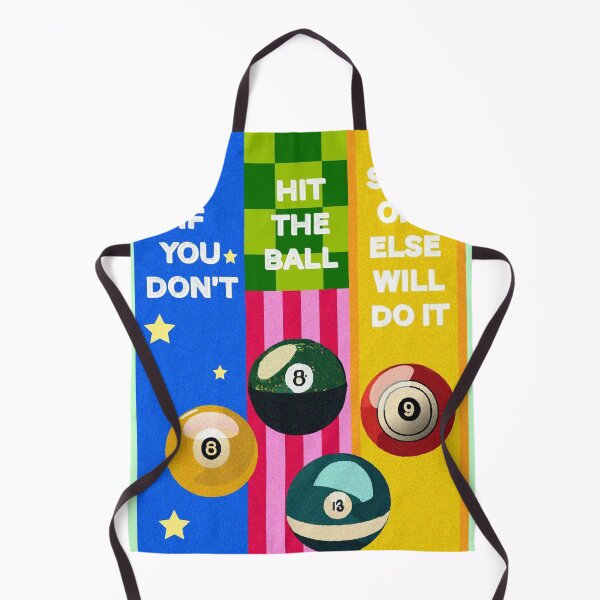 Item preview, colorful cool billiard ball design with stars designed and sold by Nartvel.