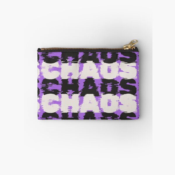 Item preview, Chaos Chaos Chaos - Purple Black designed and sold by olivepopprints.