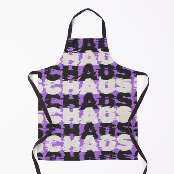 Item preview, Chaos Chaos Chaos - Purple Black designed and sold by olivepopprints.