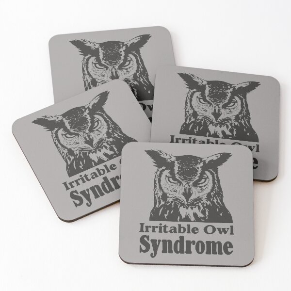 Item preview, Irritable Owl Syndrome Nocturnal Bird designed and sold by SweetClicks123.