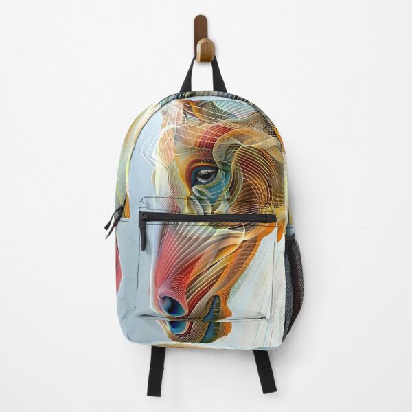 Item preview, Mesmerizing multicolor horse abstract designed and sold by dcrc.