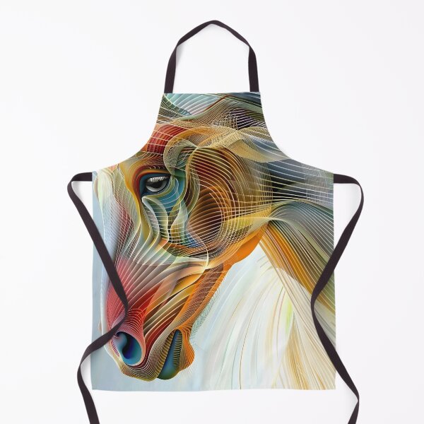 Item preview, Mesmerizing multicolor horse abstract designed and sold by dcrc.