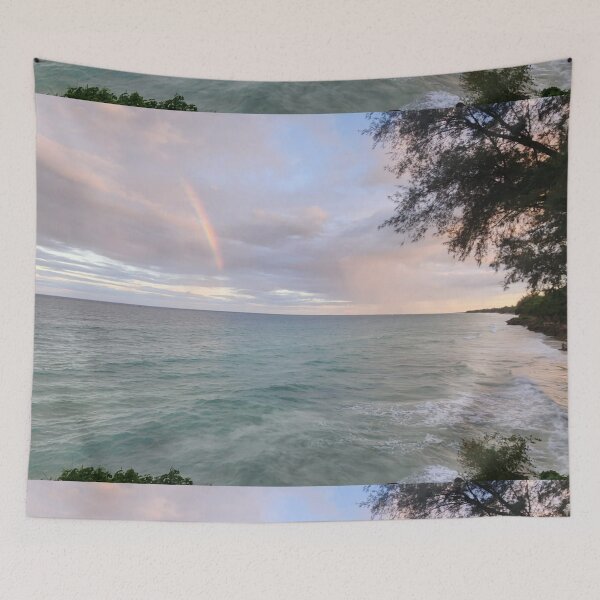Item preview, Rainbow Sunset at Baobab Hotel and Spa Mombasa designed and sold by annenambiro.