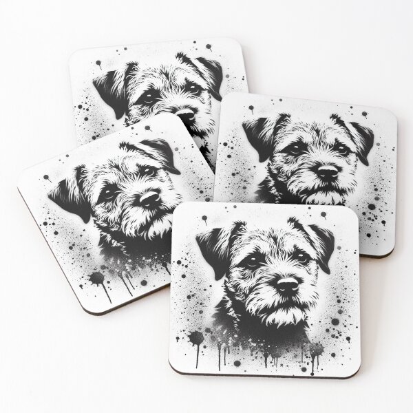 Item preview, Grunge Border Terrier designed and sold by Charlie-Designs.