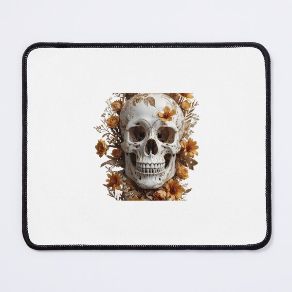 Item preview, Ethereal Bloom: Floral Skeleton Fusion designed and sold by Nassimshop ⭐⭐⭐⭐⭐.