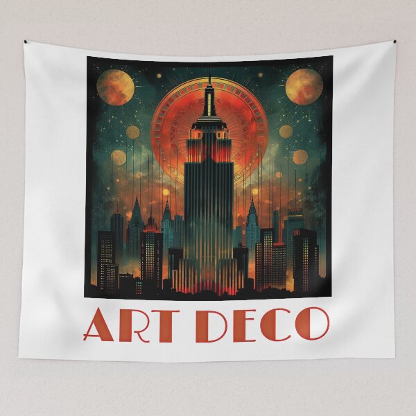 Item preview, art deco designed and sold by ArtHouseNiklas.