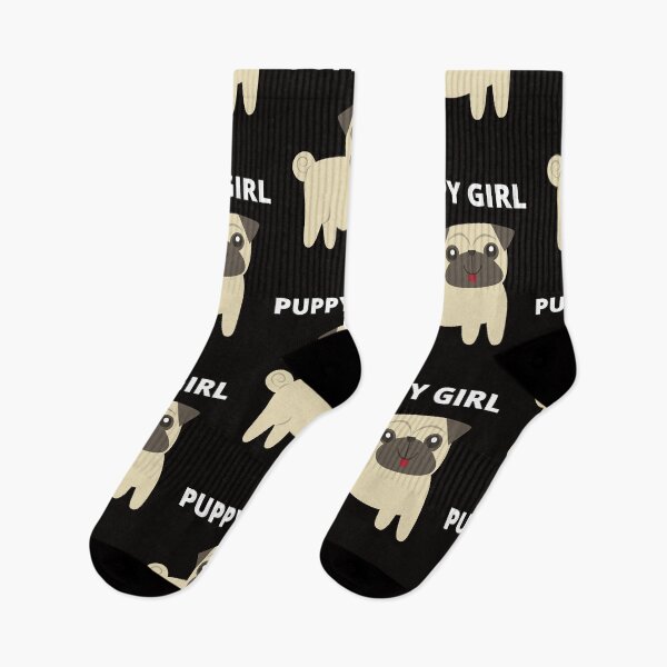 Item preview, PUPPY GIRL,  LUV OF DOGS (PUG) designed and sold by Highhocreations.