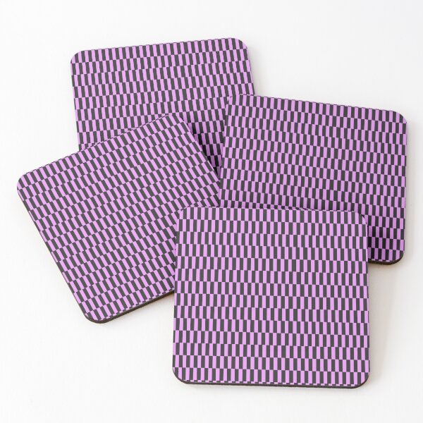 Item preview, Small Checkerboard Pattern - Pink Black designed and sold by olivepopprints.