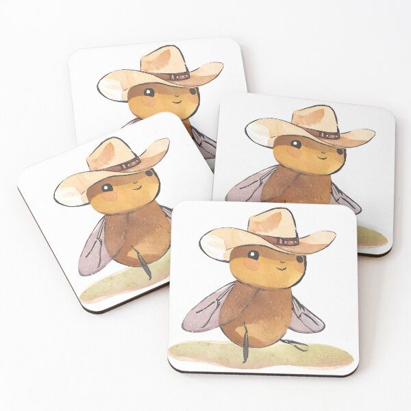 Item preview, Beehaw (Cowbee) designed and sold by Growing Bold Together.