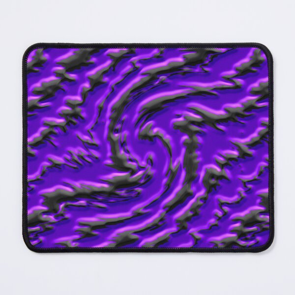 Item preview, Chunky Swirled Diagonal Black and Purple Stripe Pattern designed and sold by TheRulerofEarth.
