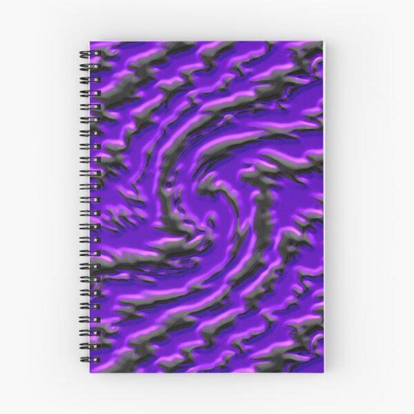 Item preview, Chunky Swirled Diagonal Black and Purple Stripe Pattern  designed and sold by TheRulerofEarth.