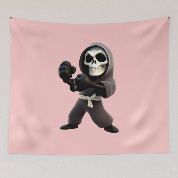 Item preview, Bantamweight Bones: The Spectral Sparring Champion designed and sold by Highlandkings.