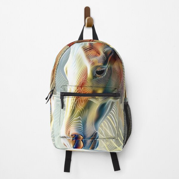 Item preview, mesmerizing multicolor horse abstract designed and sold by dcrc.