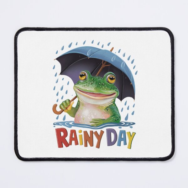 Item preview, Rainy Day - Frog with Umrella designed and sold by vk09.
