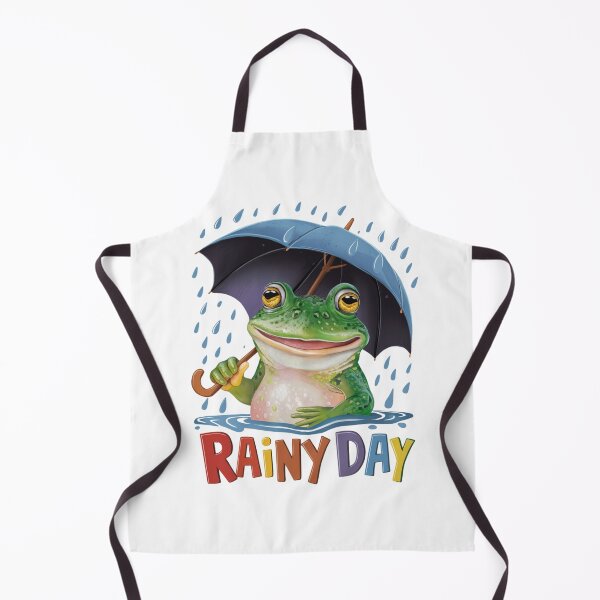 Item preview, Rainy Day - Frog with Umrella designed and sold by vk09.