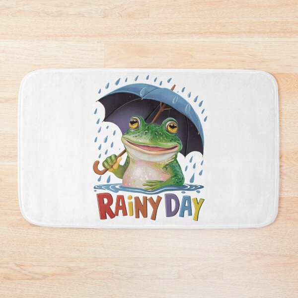 Item preview, Rainy Day - Frog with Umrella designed and sold by vk09.