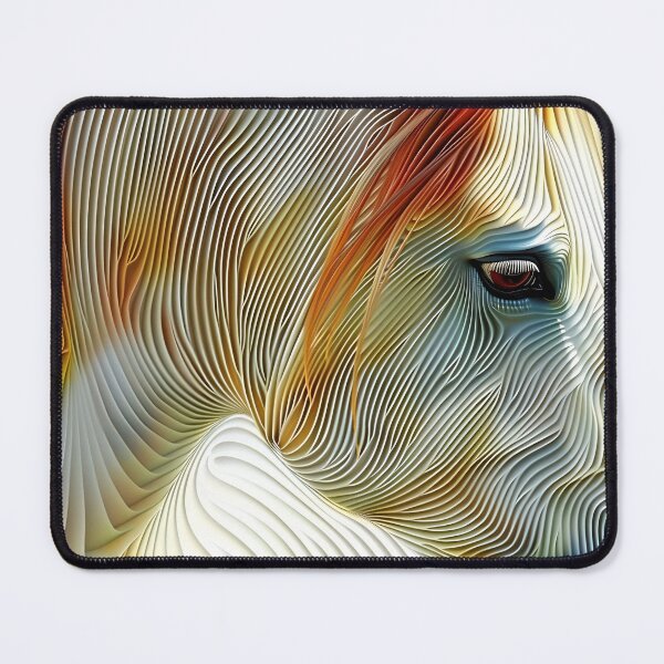 Item preview, mesmerizing multicolor horse abstract designed and sold by dcrc.