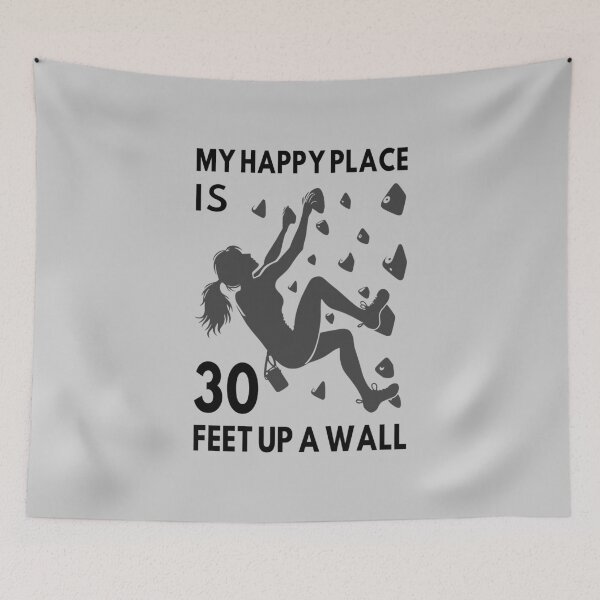 Item preview, My Happy Place is 30 Feet Up a Wall III designed and sold by Lemon Pepper.