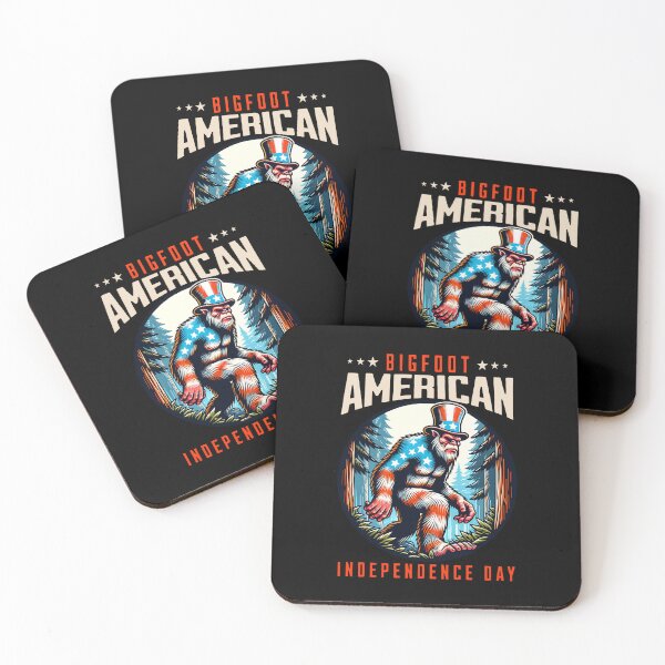 Item preview, Bigfoot 4th Of July Independence Day designed and sold by RockBeeDesigns.